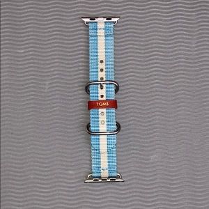 TOMS Apple Watch band.